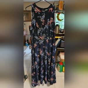 Lauren Ralph Lauren Blue Maxi Sundress